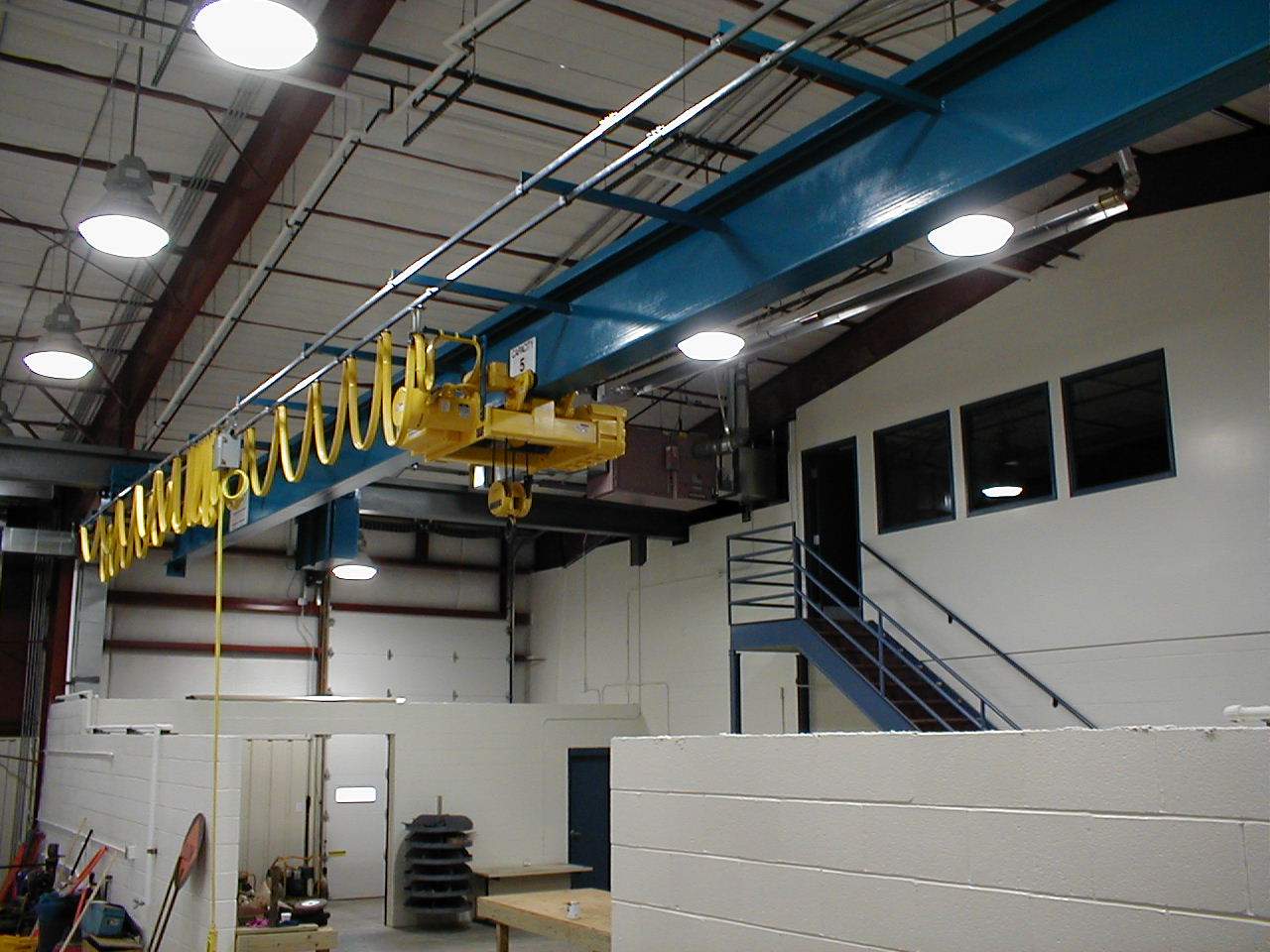 5-ton Single Girder Underhung Crane Outside Observation Room